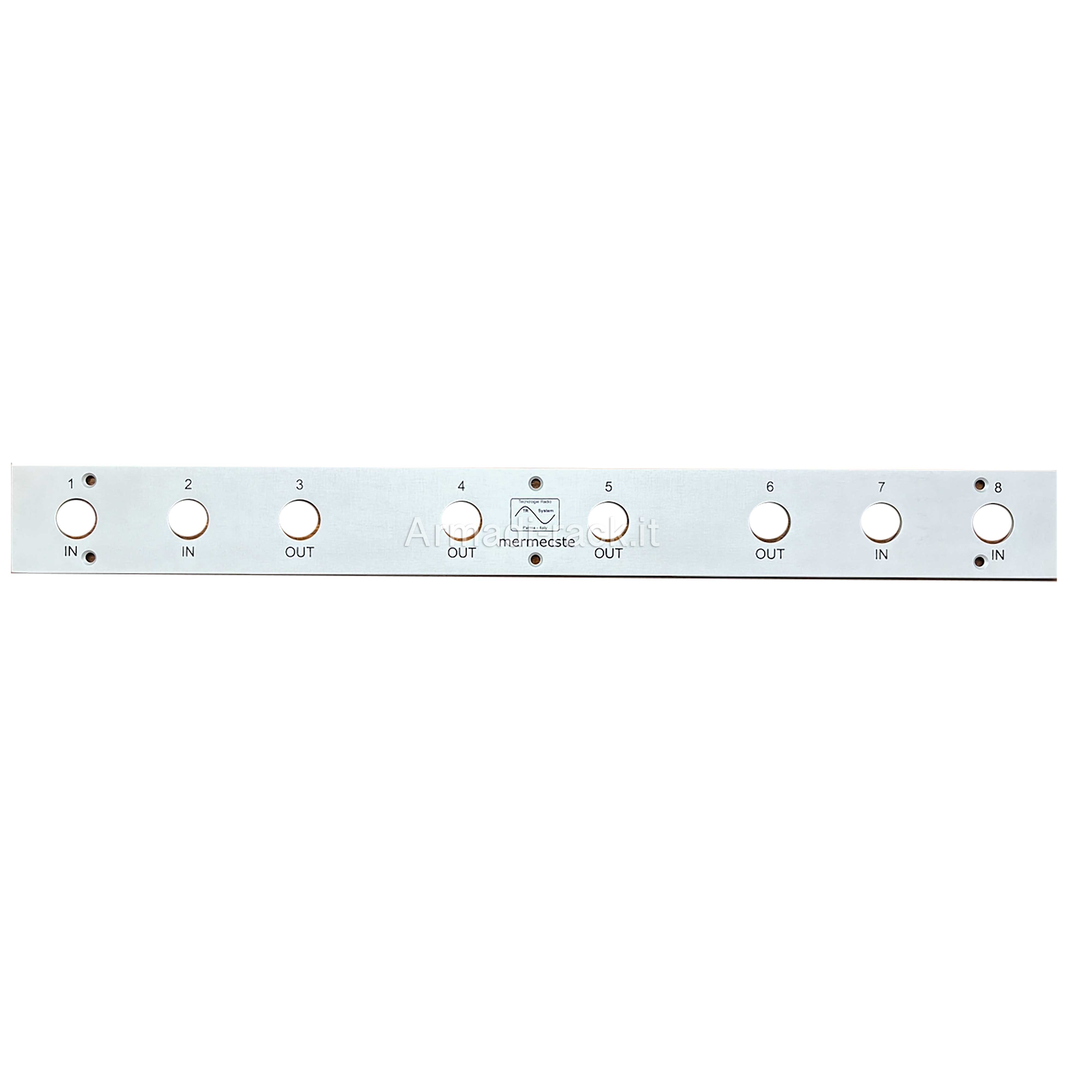 Front closing plate