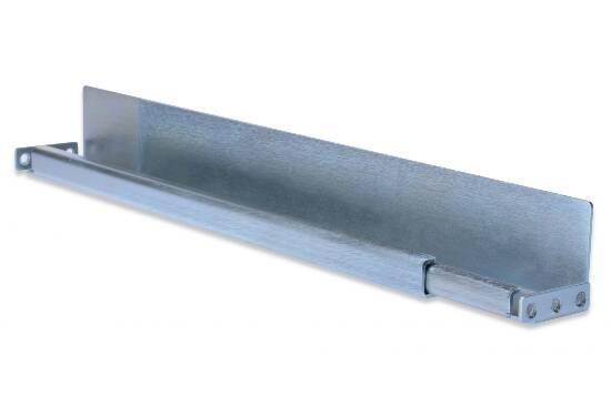 Pair of supports for cabinets, servers and heavy objects in rack...