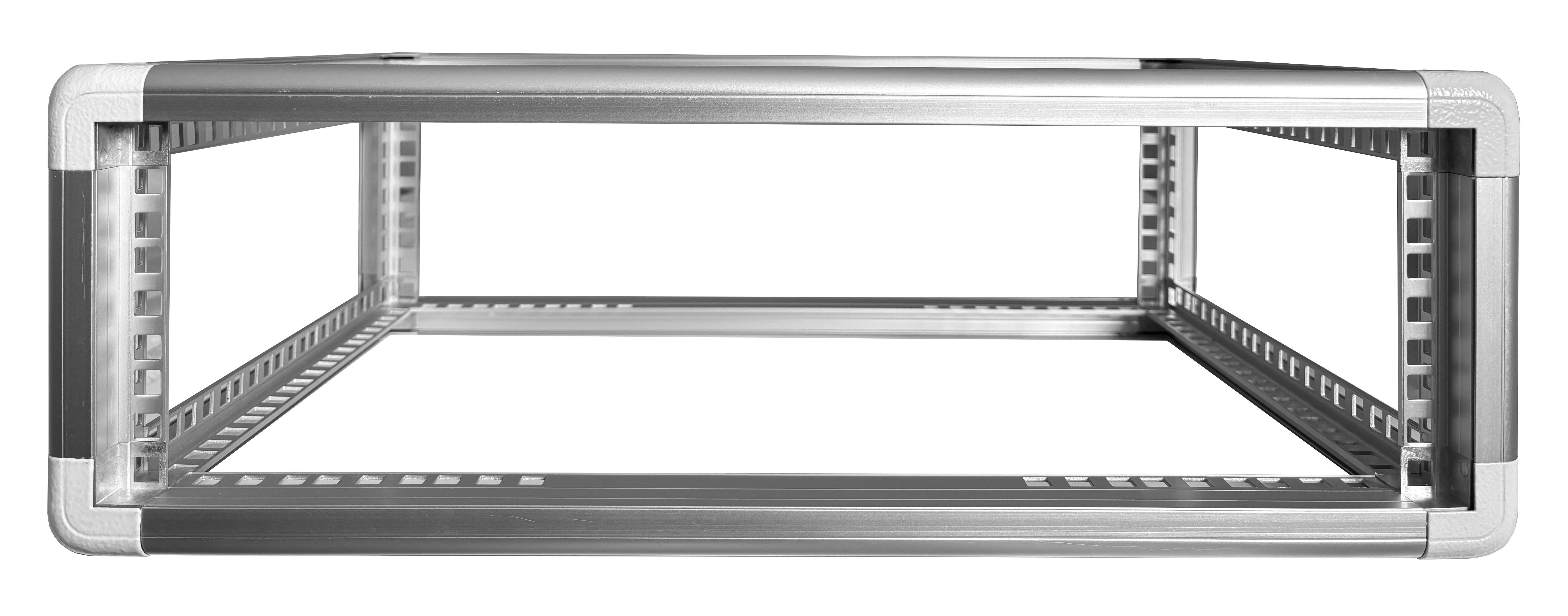 3U aluminum rack frame 174X525X525 mm