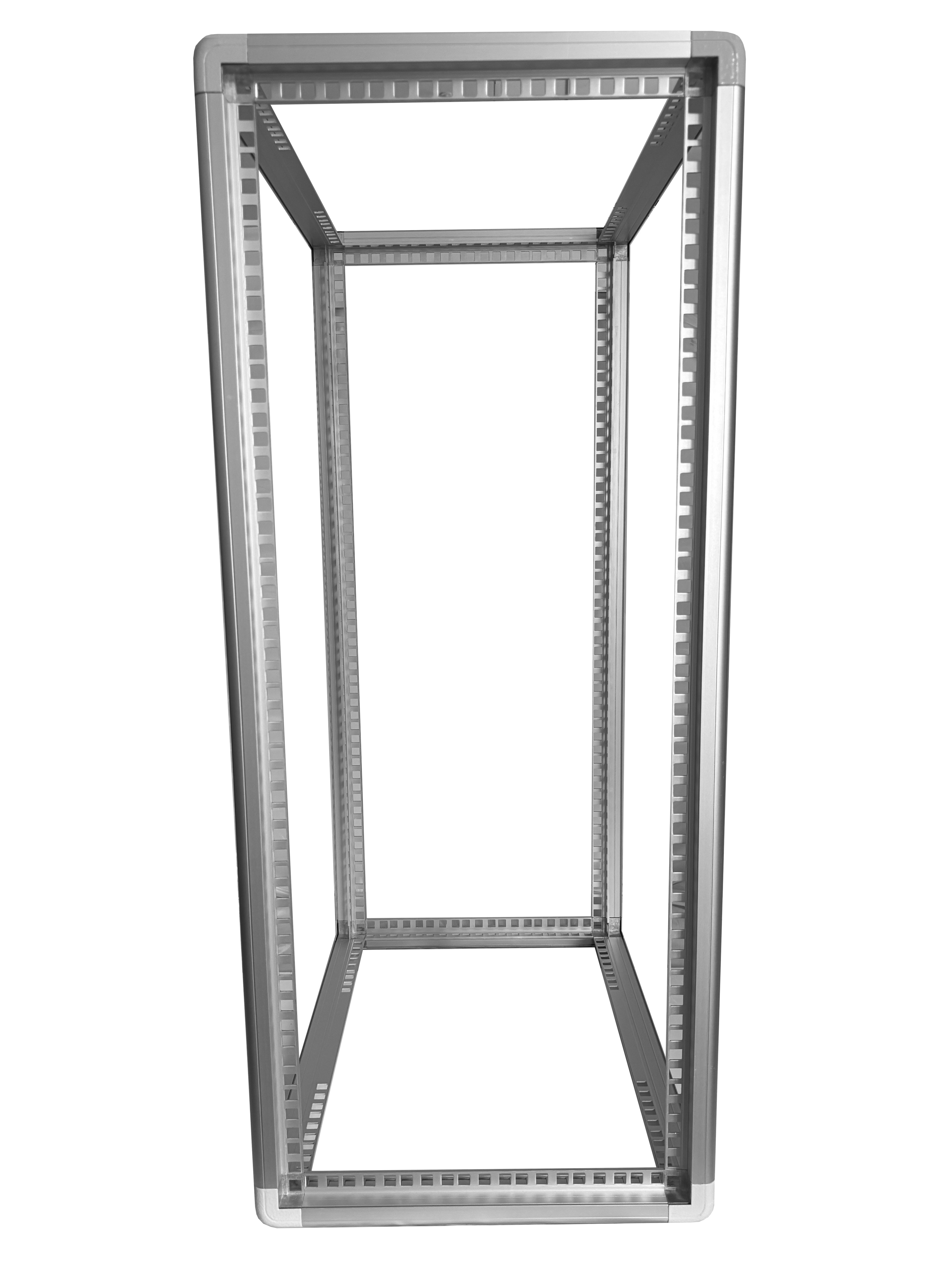 19" open frame, various rack units and depths