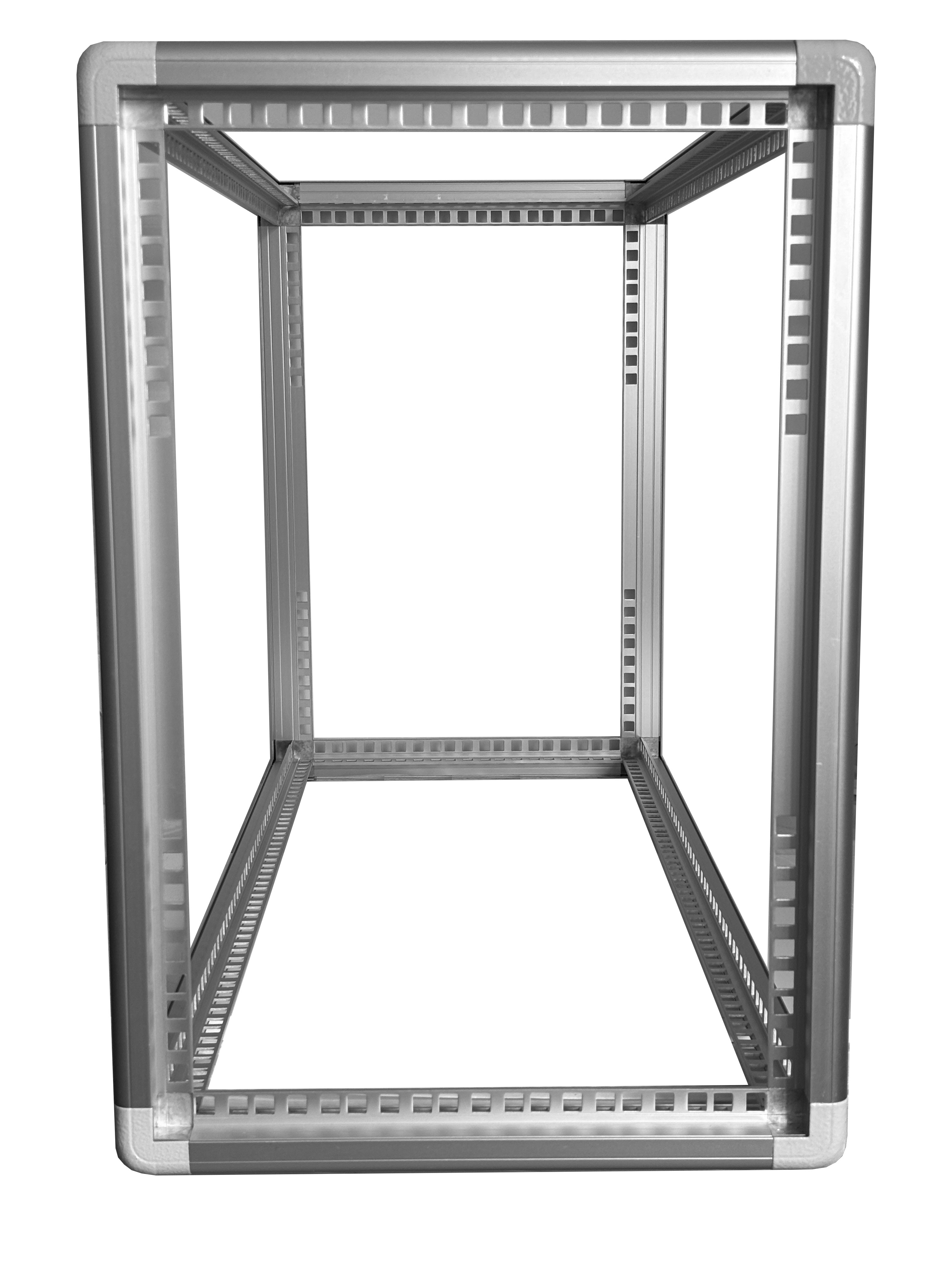 19" open frame, various rack units and depths