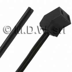 Bent insert fan power cable, length 12 inches (30.48cm)