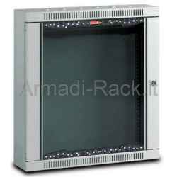 Wall cabinet for networks and electrical equipment 6 units 19 depth 150 mm.