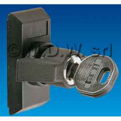 Key lock for cremone bolt