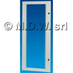 Door with frame for 33 19&quot; rack units for codes 2921-2922-2923-2924