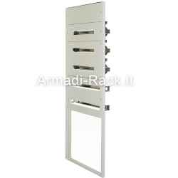 Internal frame for modular panels for cabinets measuring 800 x 2000