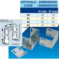 Brackets for switches