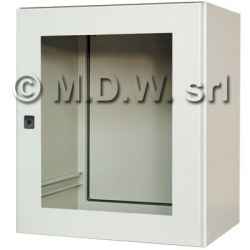 Base with glass door, dimensions 600L x 700H x 500P