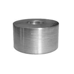 Steel sleeve / washer / spacer 20 mm high external diameter 38 mm / internal 8-14 mm