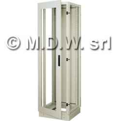 Electrical cabinet with 36 U rack uprights measuring 600 (W) x 1800 (H) x 500 (D) including 100 mm high plinth