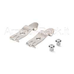 DIN-Rail mounting kit for patch panels with 2x M5 screws, 2x DIN rails. For installation in distribution boxes. Standards: ISO/IEC 11801 3rd...
