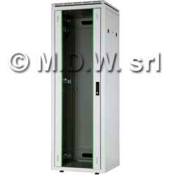 Networking cabinet 32 professional line units (H)1580 x (W)600) x (D)600 mm light gray color RAL 7035 (DN-19 32U-6/6)