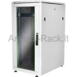 Cabinet 22 Units Professional Line (H)1200 x (W)600 x (D)800 mm. Light Gray Ral7035 (Dn-19 22U-6/8)