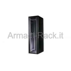 Cabinet 22 Units Professional Line (H)1200 x (W)600 x (D)600 mm. Color black Ral9005 (Dn-19 22U-6/6-Sw)
