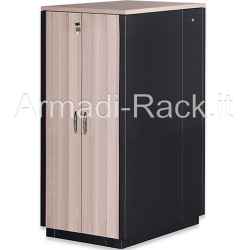 19 inch soundproof rack cabinet for servers and networks, height 32 units, measures 750x1130x1666 mm. (lxwxx)
