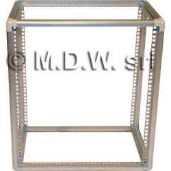 19" open frame, various rack units and depths