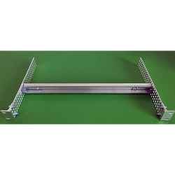 35 mm DIN rail installed on 19&quot; rack retractable on brackets maximum depth 260 mm
