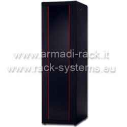 Cabinet for LAN and networking networks, 42 Dynamic line units, dimensions in mm (H)2010 X (W)600 X (D)600, black color RAL9005