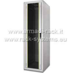 Cabinet for LAN and networking networks 42 ECO line units (to be assembled), dimensions in mm (H)2010 X (W)600 X (D)600, gray color RAL7035