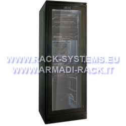 Networking cabinet 32 professional line units (H)1580 x (W)600) x (D)600 mm black color RAL 9005 (DN-19 32U-6/6-SW)