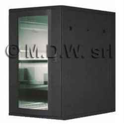 20-unit wall-mounted cabinet Unique line (h)980x(l)600x(d)450 mm. black colour