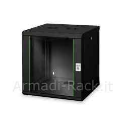 Hyper line 16-unit wall cabinet (h)855 x (l)600 x (d)600 mm. black color - disassembled, to be assembled -