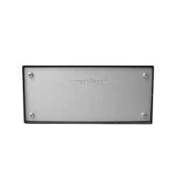 Aluminum front (or rear) panel for container W 320 x D 250 x H 100 mm (1 single panel)