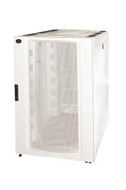 RACK CABINET 19&quot; 24U WIDTH 800 DEPTH 800 HEIGHT 1191 GRAY COLOR PERFORATED DOORS OPENABLE SIDES