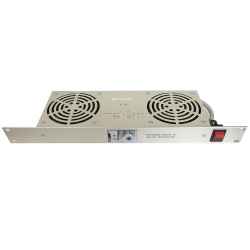Front Mount Thermostat Ventilation System in 19 Cabinets with 2 Fans,...