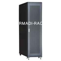 Server cabinet for data center 42 ECO line units (to be assembled), dimensions in mm (H)2010 X (W)600 X (D)1000, black color RAL9005
