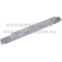 1 unit panel, RAl 7035 grey, complete with 220VDC fluorescent lamp