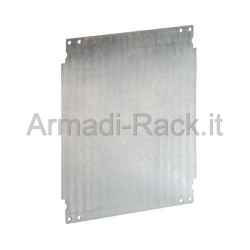Metal plate for mounting IP66 polyester cabinets, various sizes