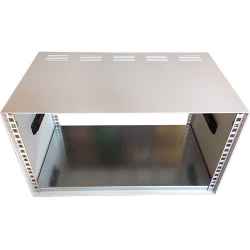 Standard rack enclosure 4U tall (185mm), 60TE wide (373mm), 200mm deep with slotted covers