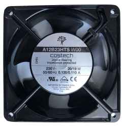 Fan for chassis and cabinets 230 Vac power supply dimensions 120 x 120 x 38 mm